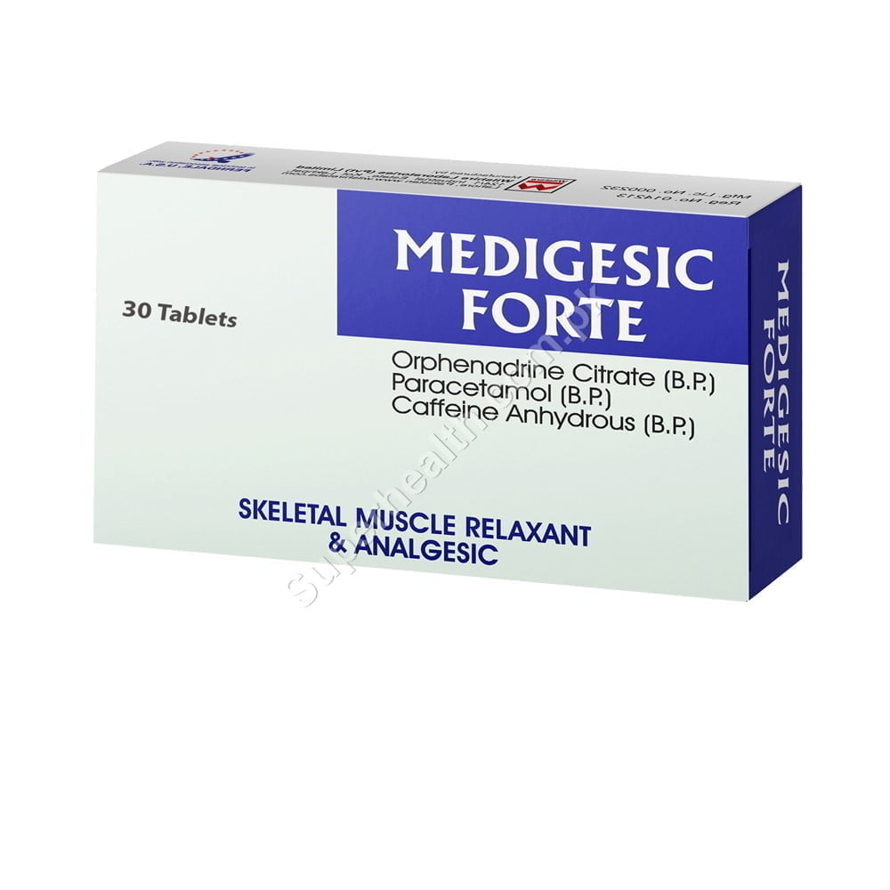 Medigesic Fort Tab Buy Online At Hpharmacy