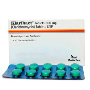 Klaribact 500mg Tablet – Antibiotic for Bacterial Infections