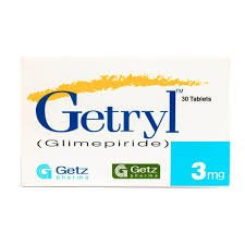 GETRYL 3MG TAB 30S