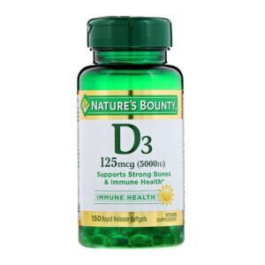 NATURES BOUNTY VITAMIN D 5000IU