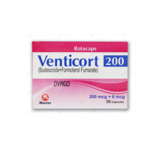 VENTICORT 200MCG + 6MCG