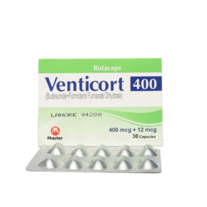 VENTICORT 400MCG + 12MCG 30S