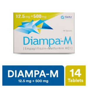 DIAMPA M 12.5MG + 500MG TAB 14S