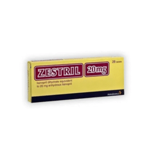 ZESTRIL 20MG TABLET