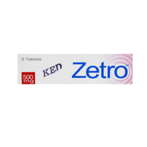 ZETRO 500MG TABLET (6s)