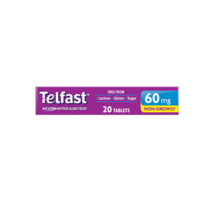 TELFAST 60 mg Tablet (NEW)