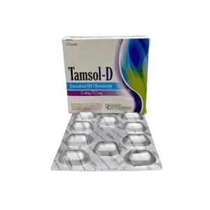 TAMSOL D 0.4/0.5MG CAP BLISTER 30S