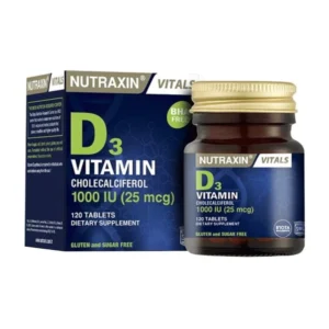 NUTRXAIN VITAMIN D3 100IU 120S TAB