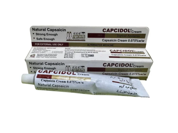 CAPCIDOL 25GM CREAM Capcidol 25g Cream
