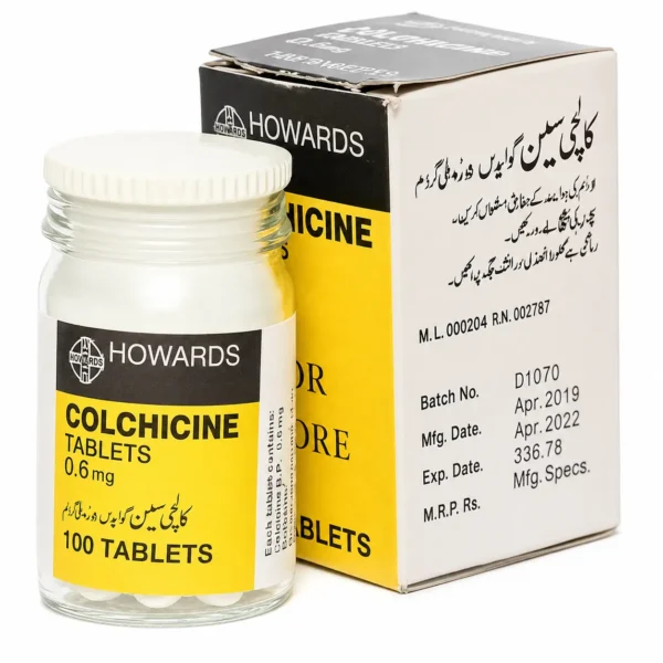 Colchicine 0.5mg Tablet