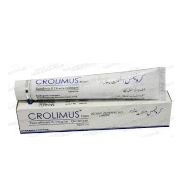 CROLIMUS 0.1% 30GM OINT