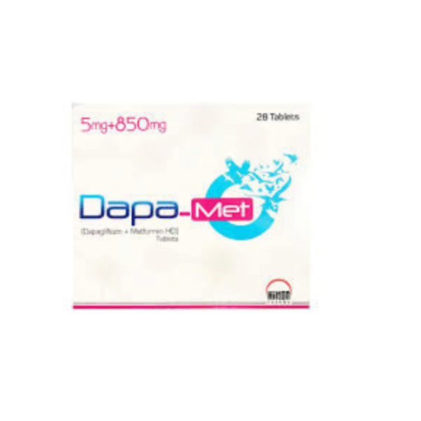 DAPA MET 5850MG TAB 28S DAPA MET 5/850MG TAB 28S