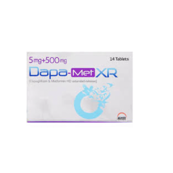 DAPA MET XR 5/500MG TAB 14S