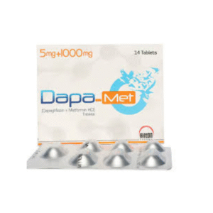 DAPA MET 5MG/1000MG TAB 14S