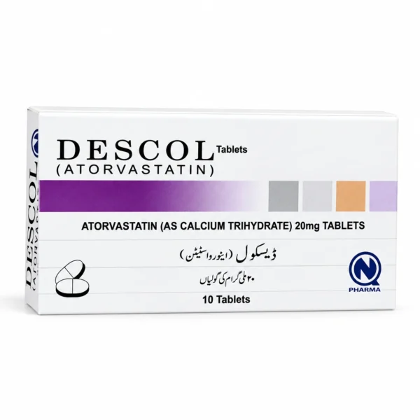 DESCOL 20MG TAB