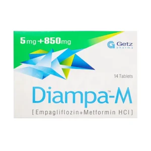 DIAMPA M 5MG + 850MG TABLET