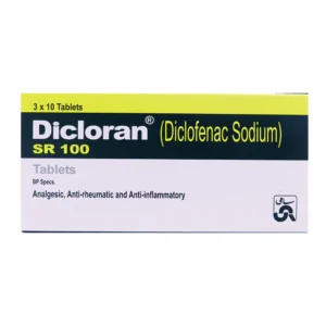 DICLORAN SR 100MG TAB