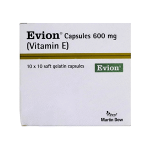 EVION 600 MG CAPSULES 100