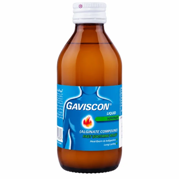 Gaviscon Syrup 120ml for Quick Heartburn