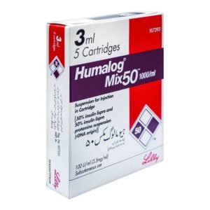 HUMALOG MIX 50 100U CARTRIDGES