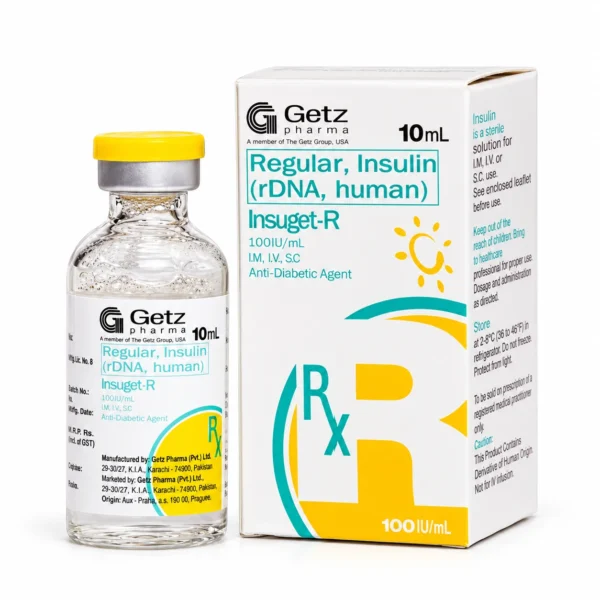 INSUGET R 10ML VAIL INSUGET R 10ML VAIL