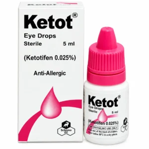 KETOT 0.025% 5ML EYE DROPS