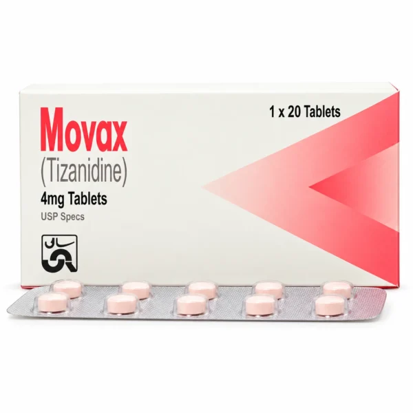 MOVAX 4MG TAB 20S