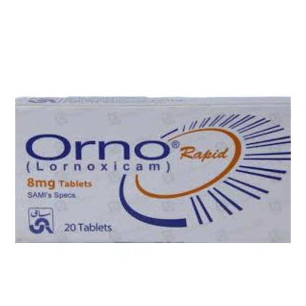 ORNO RAPID 8MG TABLET 20S