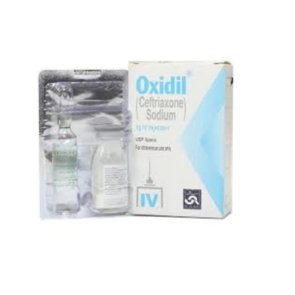OXIDIL 1GM IV INJ.