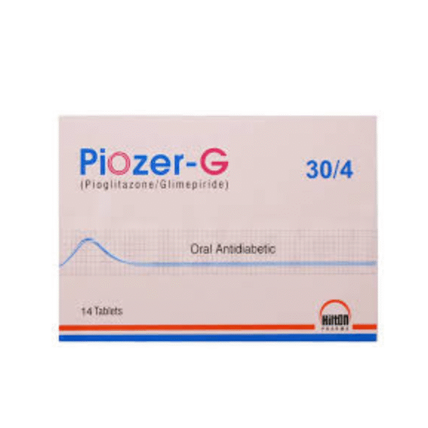 PIOZER G 30/4MG TAB