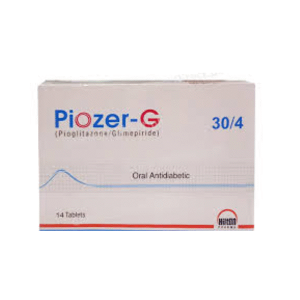 PIOZER-G 30/4MG TAB NP