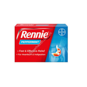 RENNIE PEPPERMINT GUM 80GM