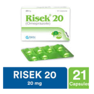 RISEK 20MG CAP 21S N/P