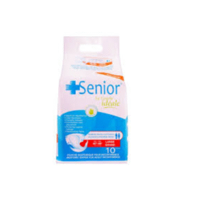 SENIOR DIAPERS LARGE 10 S