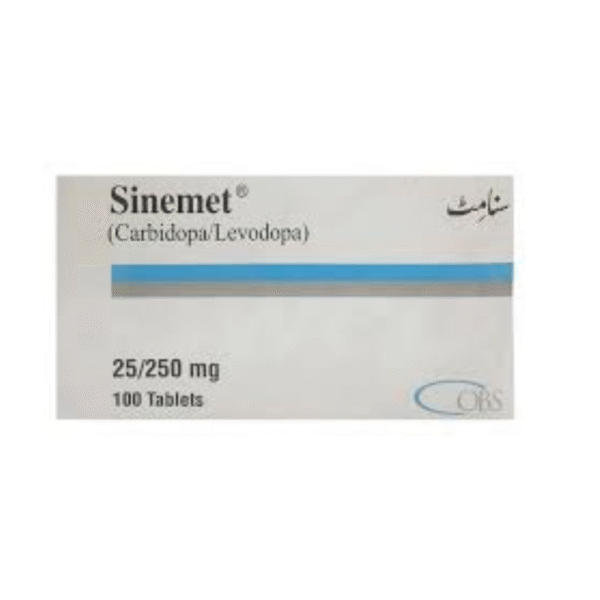 SINEMET 250/25MG TAB
