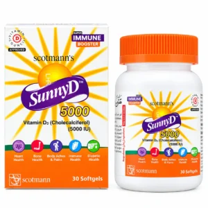 SUNNY D D3 5000IU SOFTGEL CAP 30S