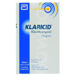 KLARICID SYP 125MG/60ML NEW