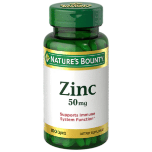 NB ZINC 50MG CAPLET 100S