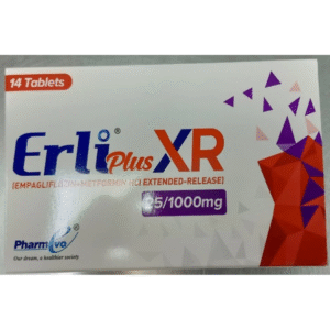 ERLI PLUS XR 25/1000MG TAB