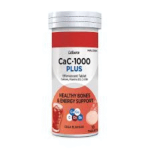 CAC PLUS 1000 TAB COLA 10S