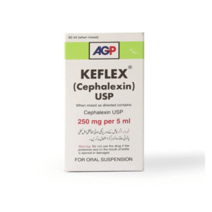 KEFLEX 250MG 60ML SUSP