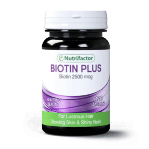 NUTRIFACTOR BIOTIN PLUS TAB 120S