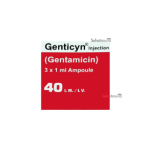 GENTICYN INJ 40MG