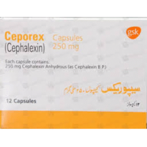 CEPOREX 250MG CAP