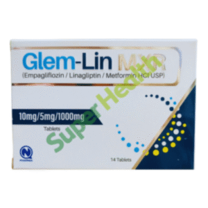 GLEM LIN MXR 10/5/1000 TAB 14S