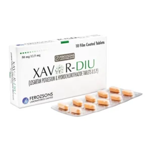 XAVOR DIU 50MG TAB