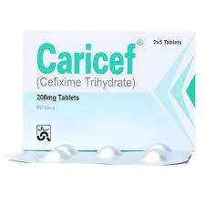 CARICEF 200MG TAB