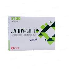 JARDY MET 5/1000MG TAB
