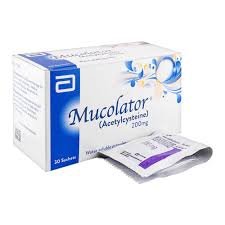 MUCOLATOR SACHETS 200MG