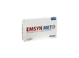 EMSYN MET 12.5/500MG TAB 14S